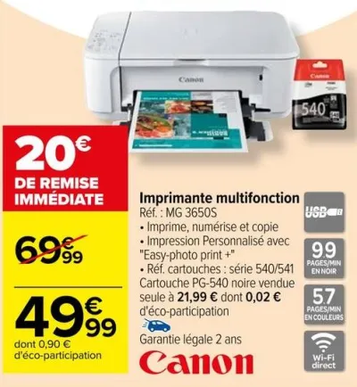 Carrefour Imprimante multifonction Offres et Promotions