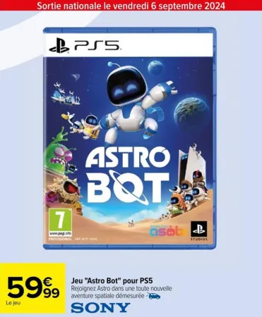 Carrefour Jeu "Astro Bot" pour PS5 Offres et Promotions