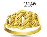 Auchan Hypermarché Bague Or 750 Millièmes Offres et Promotions