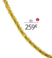 Auchan Hypermarché Collier Or 375 Millièmes Offres et Promotions