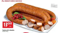 Cora Saucisse de la cheminée 720 g Offres et Promotions