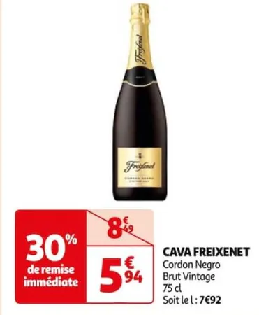 Auchan Hypermarché Cava Freixenet Offres et Promotions