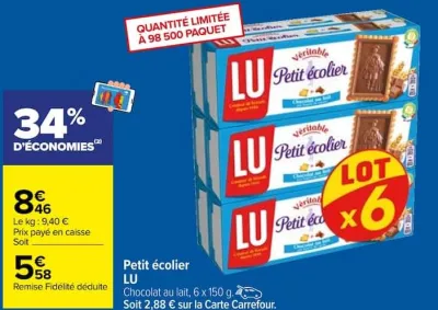 Carrefour Petit écolier Offres et Promotions