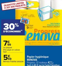 Carrefour Papier hygiénique Offres et Promotions