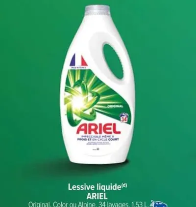 Carrefour Lessive liquide Offres et Promotions