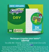 Carrefour Recharges Lingettes pour balais Offres et Promotions