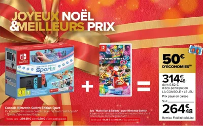 Carrefour LA CONSOLE + LE JEU Offres et Promotions