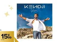 Carrefour CD Kendji "Vivre" Offres et Promotions