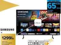 Carrefour Téléviseur LED 4K* - 212 cm Offres et Promotions