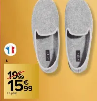 Carrefour Chausson adulte Offres et Promotions