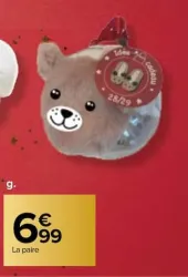 Carrefour Pantoufle cadeau Offres et Promotions