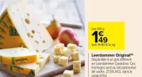 Carrefour Leerdammer Original Offres et Promotions