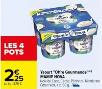 Carrefour Yaourt "Offre Gourmande" Offres et Promotions