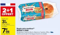 Carrefour Bagels extra moelleux Offres et Promotions