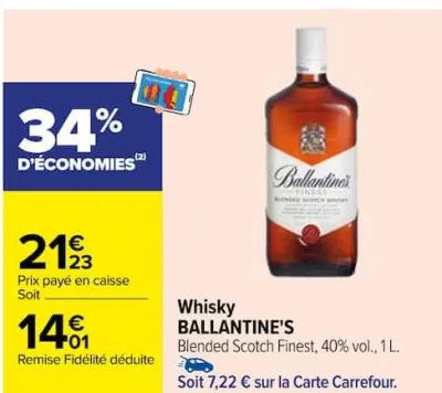 Carrefour Whisky Offres et Promotions