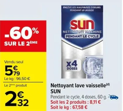 Carrefour Nettoyant lave vaisselle Offres et Promotions