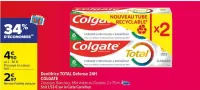 Carrefour Dentifrice TOTAL Défense 24H Offres et Promotions