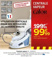 Carrefour Centrale vapeur Offres et Promotions