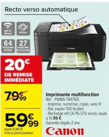 Carrefour Imprimante multifonction Offres et Promotions