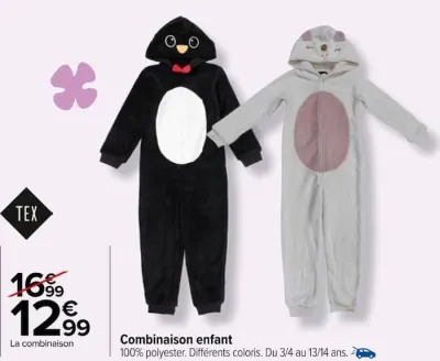 Carrefour Combinaison enfant Offres et Promotions