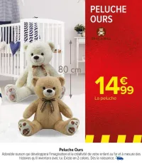 Carrefour Peluche Ours Offres et Promotions