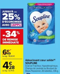 Carrefour Adoucissant cœur solide Offres et Promotions