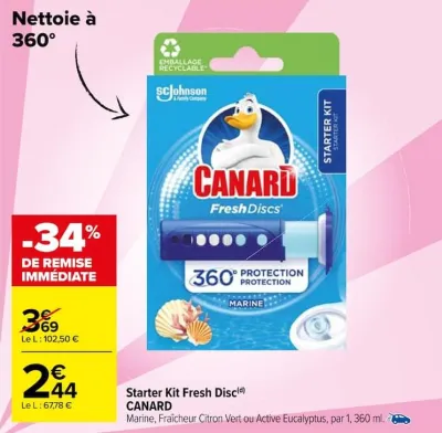 Carrefour Starter Kit Fresh Disc Offres et Promotions