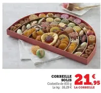 U Express Corbeille solis 835 g Offres et Promotions