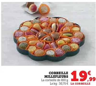 U Express Corbeille millefleurs 650 g Offres et Promotions