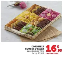 U Express Corbeille gouter d'hiver 725 g Offres et Promotions