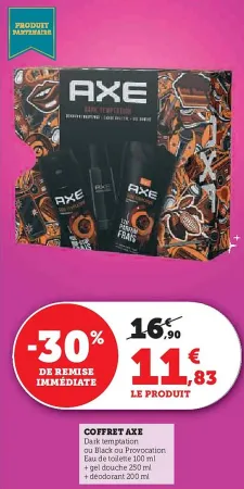 U Express AXE Coffret Offres et Promotions