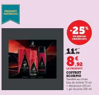 U Express coffret scorpio Offres et Promotions