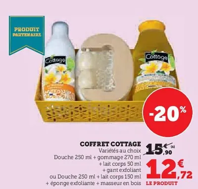 U Express COTTAGE Coffret Offres et Promotions