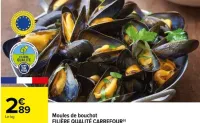 Carrefour Moules de bouchot FILIÈRE QUALITÉ CARREFOUR Offres et Promotions