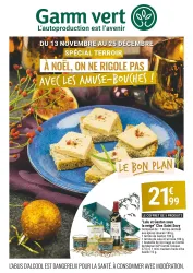 Prévisualisation de Catalogue du magasin Gamm vert du 13 novembre 2024 au 25 décembre 2024