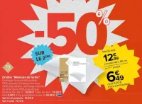 Carrefour Oreiller "Mémoire de forme" Offres et Promotions