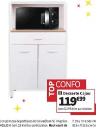 Conforama Desserte Cajou Offres et Promotions