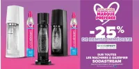 Carrefour SUR TOUTES LES MACHINES À GAZÉIFIER SODASTREAM Offres et Promotions