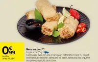 Carrefour Nem au porc Offres et Promotions