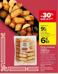 Carrefour Plateau assortiment asiatique CARREFOUR Le Marché Offres et Promotions