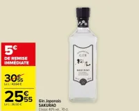 Carrefour Gin Japonais Offres et Promotions