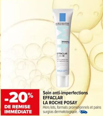 Carrefour Soin anti-imperfections EFFACLAR Offres et Promotions