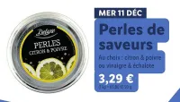 Lidl Deluxe - perles de saveurs Offres et Promotions