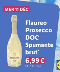 Lidl Brut - prosecco doc spumante Offres et Promotions