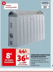 Auchan Supermarché DELONGHI Chauffage convecteur Offres et Promotions