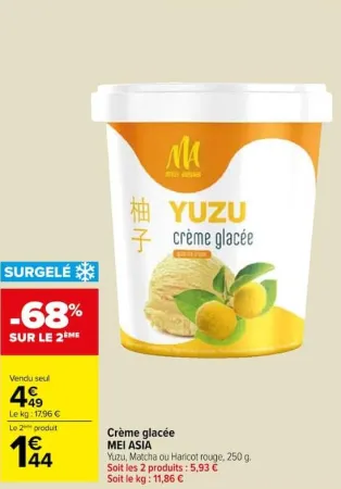 Carrefour Market Crème glacée Offres et Promotions