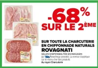 Carrefour SUR TOUTE LA CHARCUTERIE EN CHIFFONNADE NATURALS Offres et Promotions