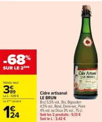 Carrefour Cidre artisanal Offres et Promotions