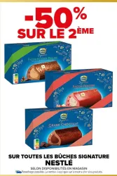 Carrefour SUR TOUTES LES BÛCHES SIGNATURE Offres et Promotions