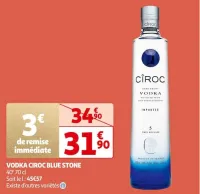 Auchan Hypermarché Vodka Ciroc Blue Stone Offres et Promotions